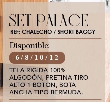 High-Rise Baggy Bermuda Set