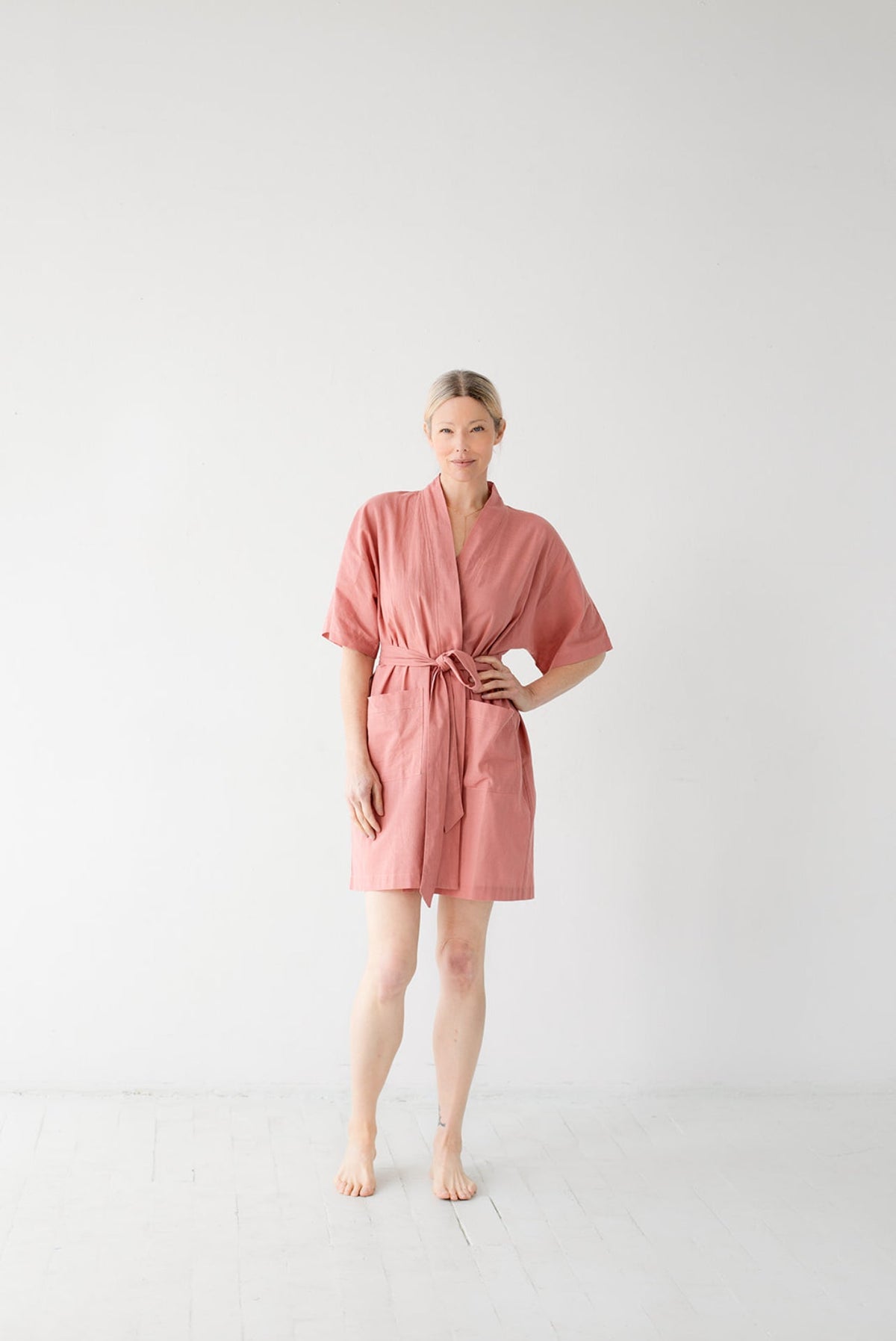 Summer Day Cotton Robe