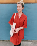 Summer Day Cotton Robe
