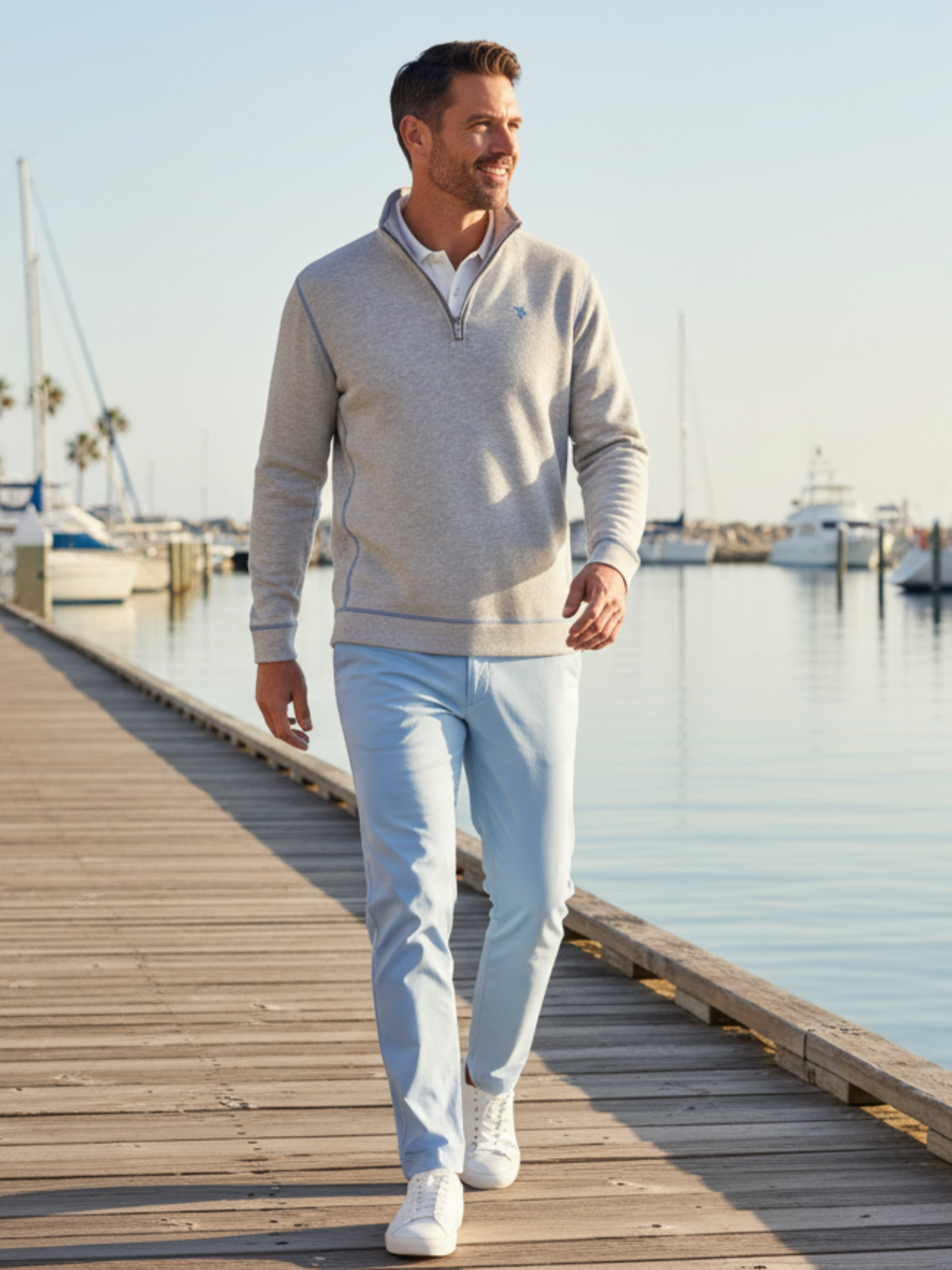 Light Blue Versatile Performance Pants