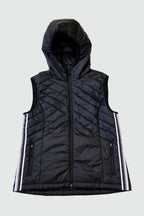 Eco-Friendly Down Hooded Vest