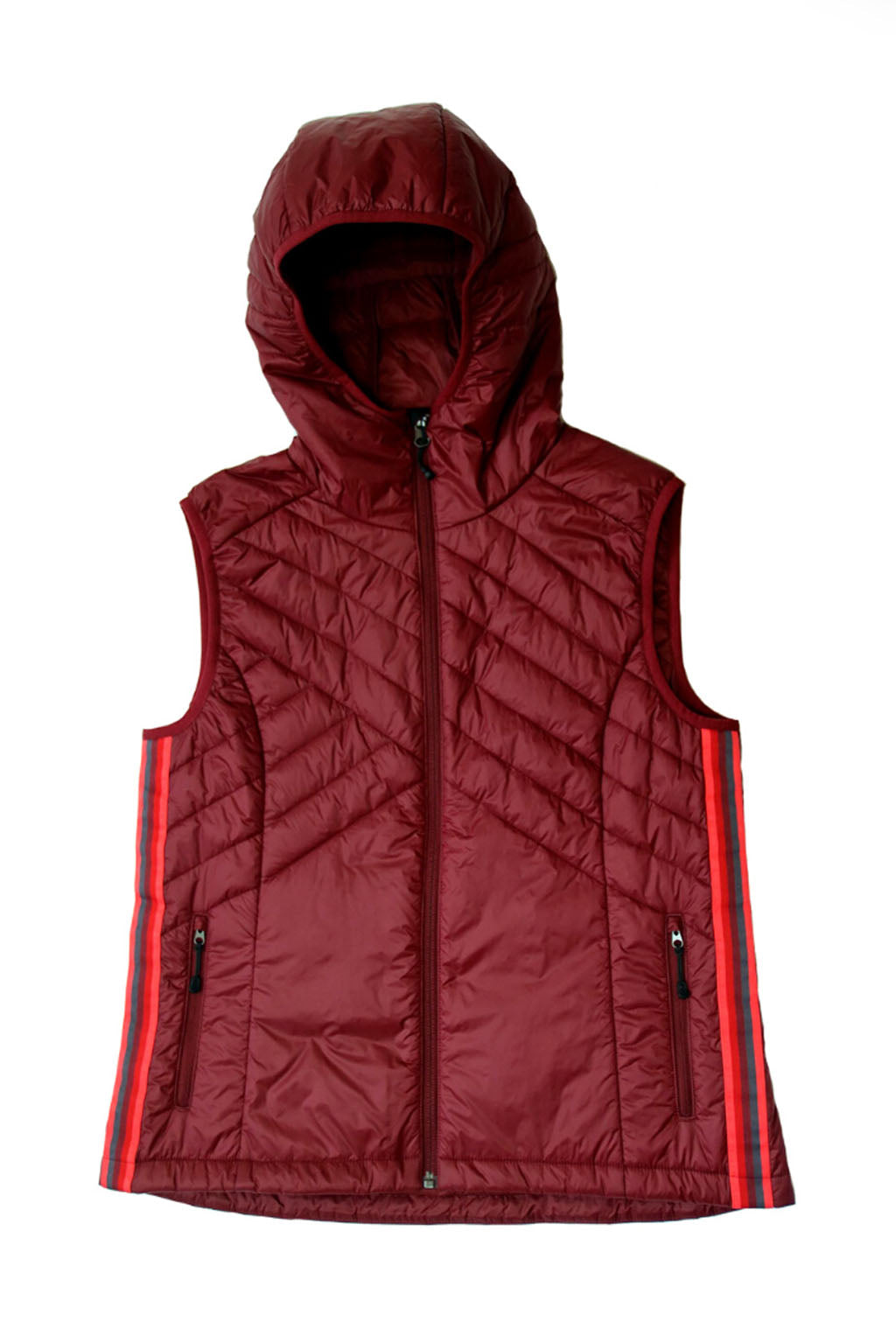 Eco-Friendly Down Hooded Vest