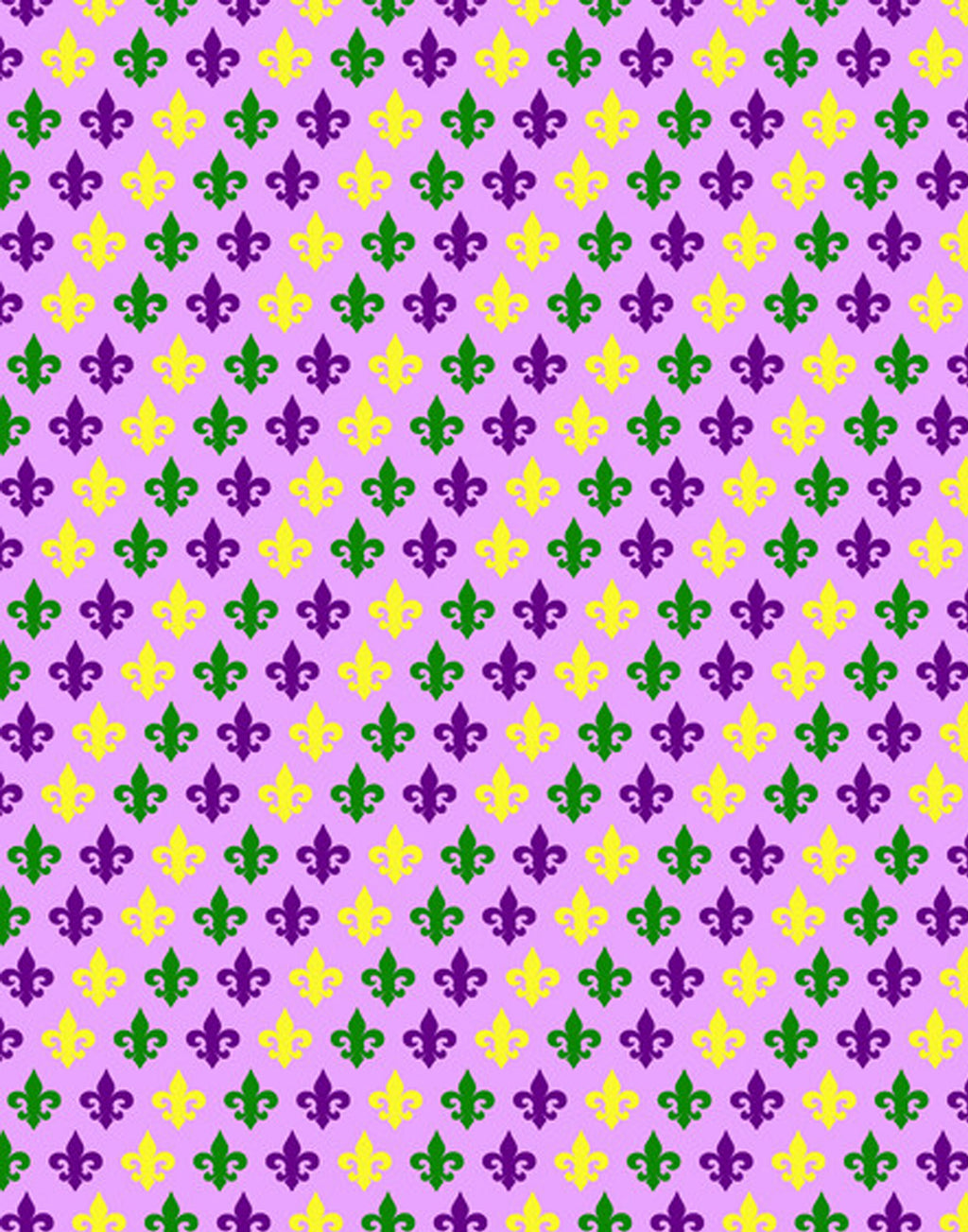 Fleur de Lis Polo - Purple