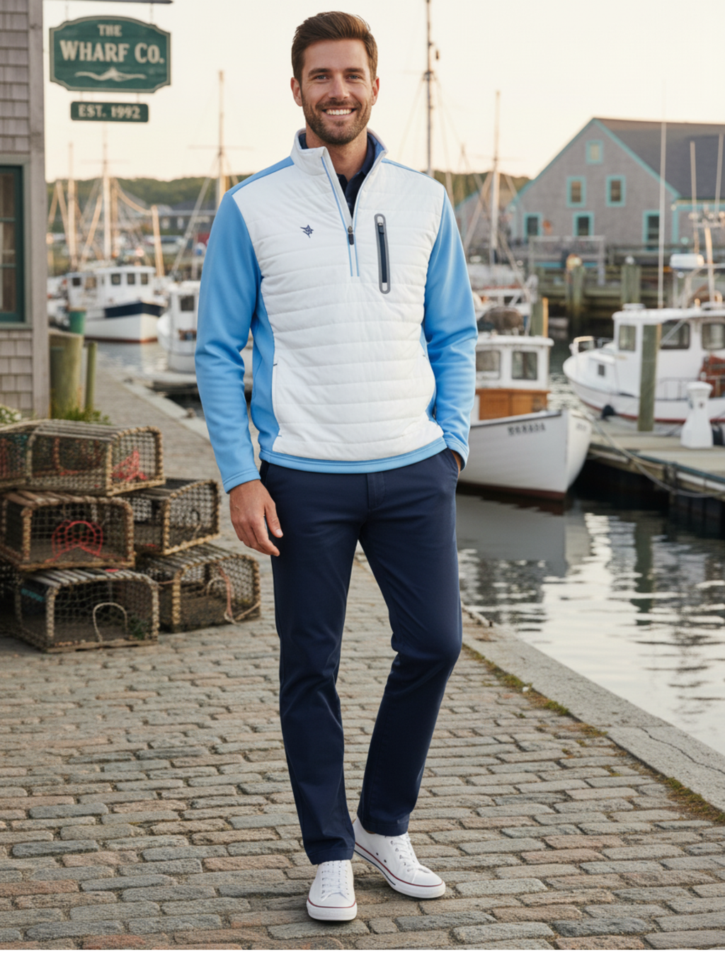 Technical Quarter Zip Pullover