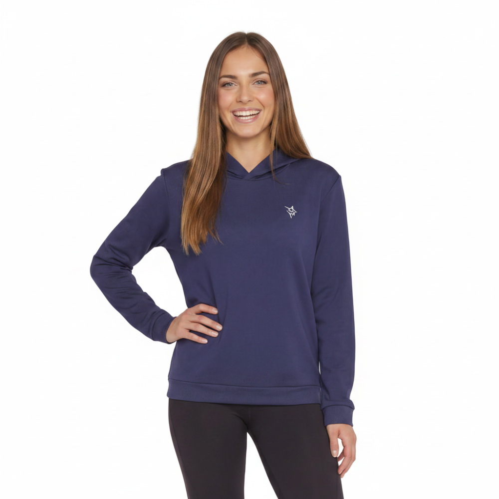 Women's Navy Performance Hoodie