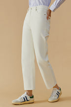 Manhattan High Rise Straight Ankle Jeans HJ160