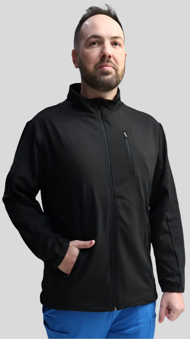 Men's Versatile Black Jacket