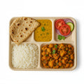 10 Inch Five Compartment Trays