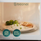 10 Inch Compostable Divided Plates