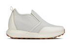 CALTO - J1434  - 3.3 Inches Taller (Off-White) - Casual Chunky Sole Sneaker Loafers