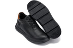 CALTO - J1580  - 2.6 Inches Taller (Black/Black Sole) - Lightweight Casual Walkers