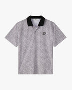 Labyrinth Polo - White / Black