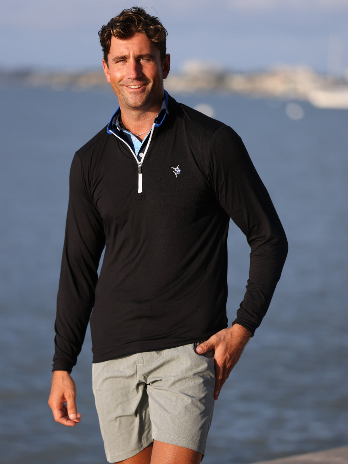 Quarter Zip Performance Pullover