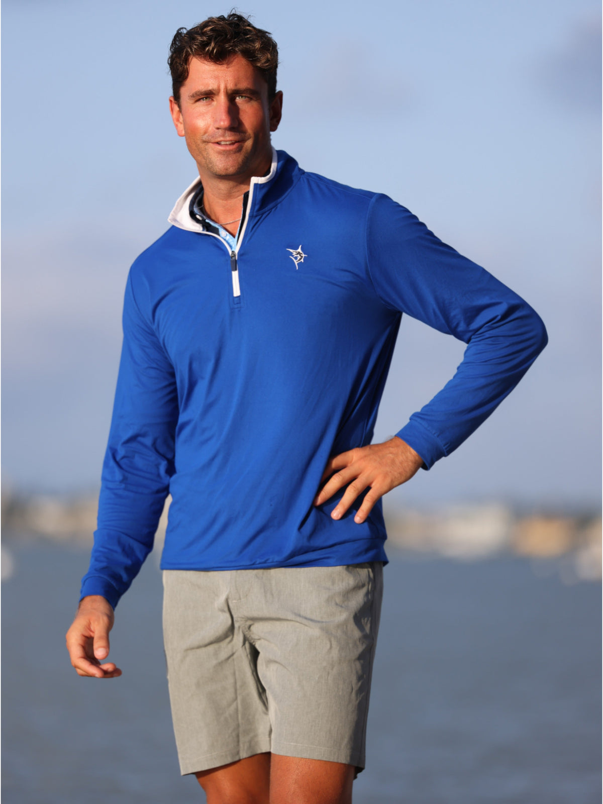 Quarter Zip Performance Pullover