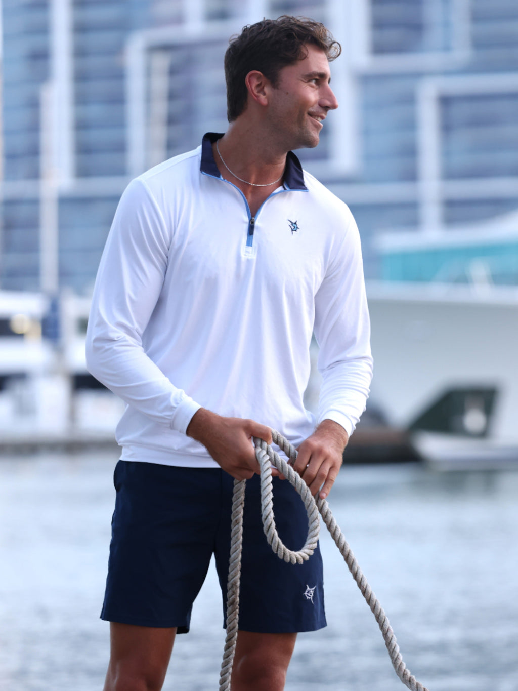 Quarter Zip Performance Pullover