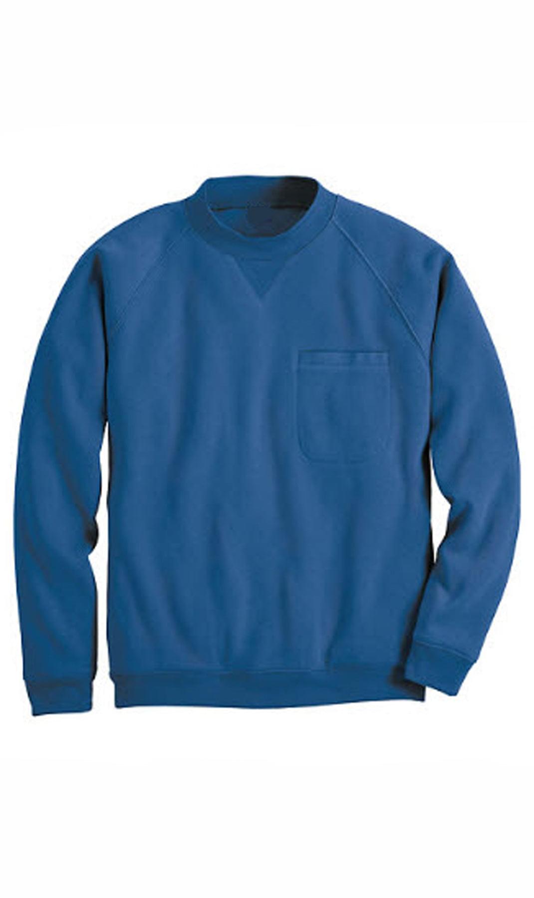 3-Pocket Raglan Fleece Sweatshirt