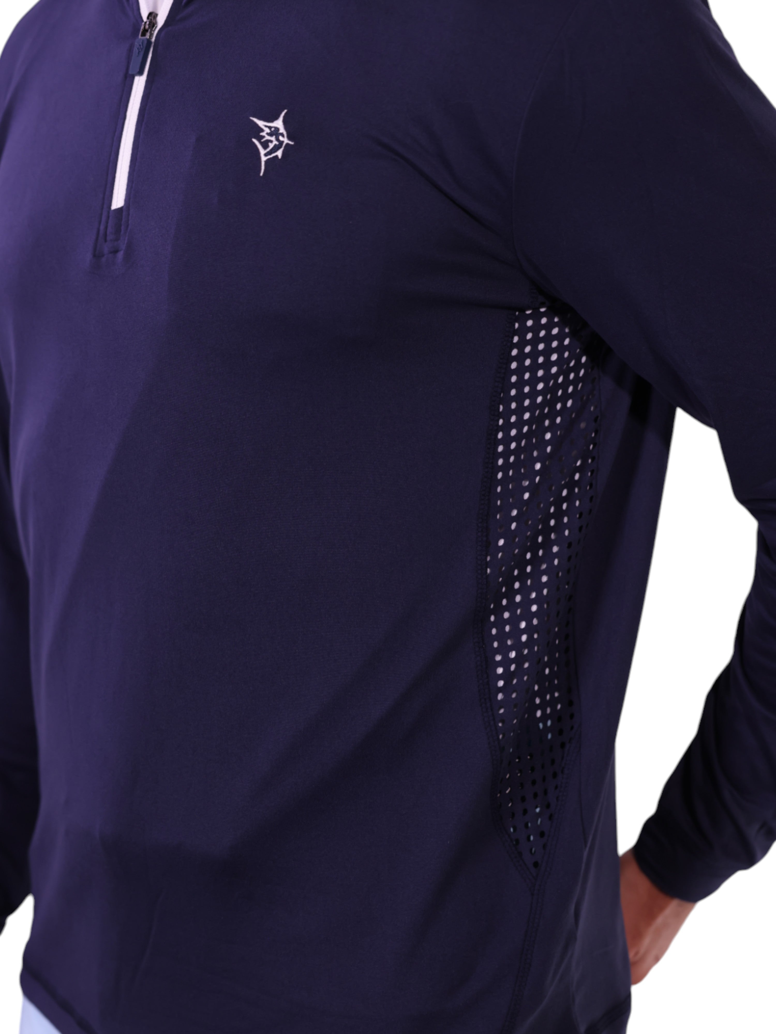 Navy Performance Quarter Zip
