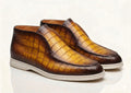 Maurice Nashville Custom Made Alligator Shoe - Cognac