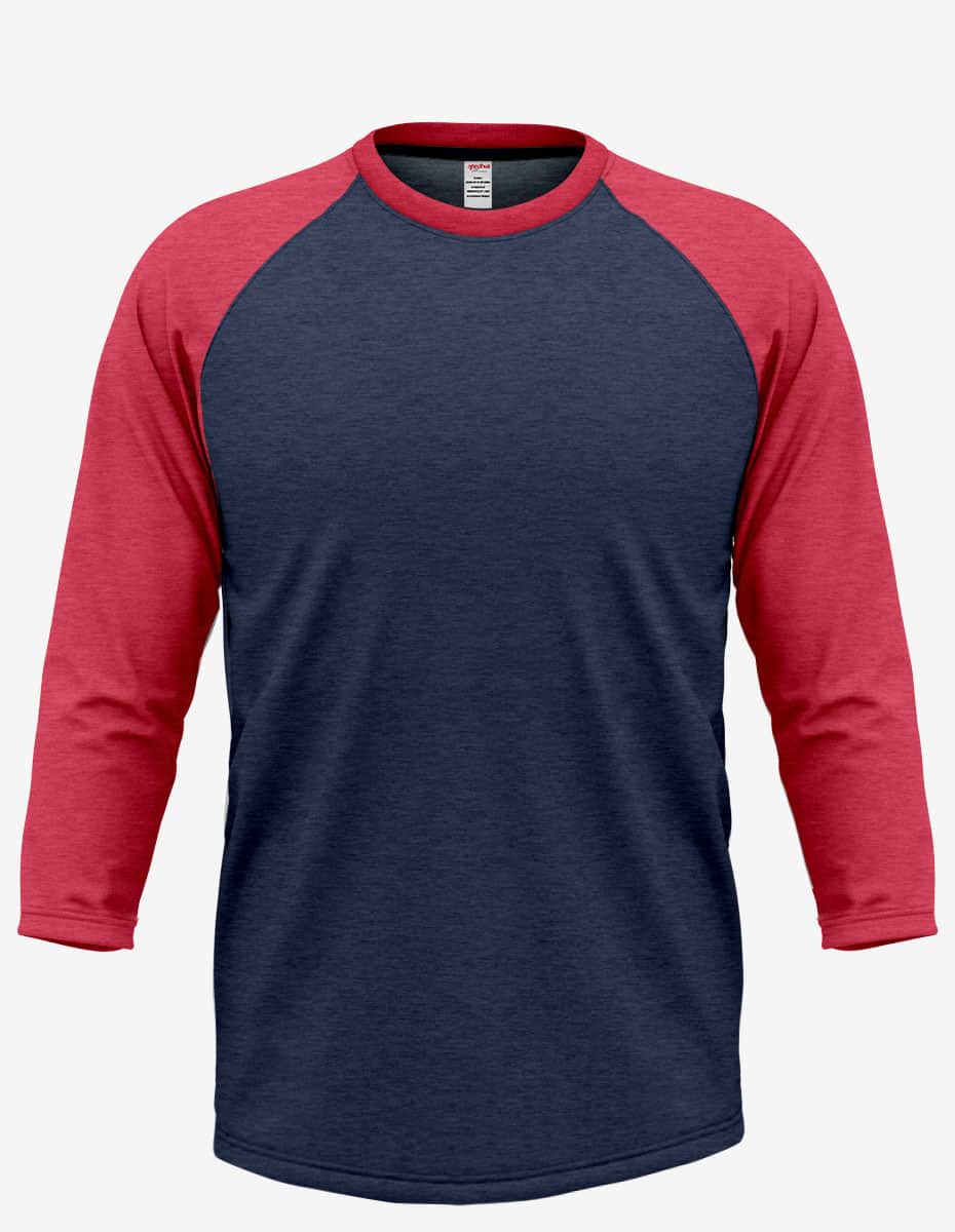 Three Quarter Sleeve Raglan Shirt
