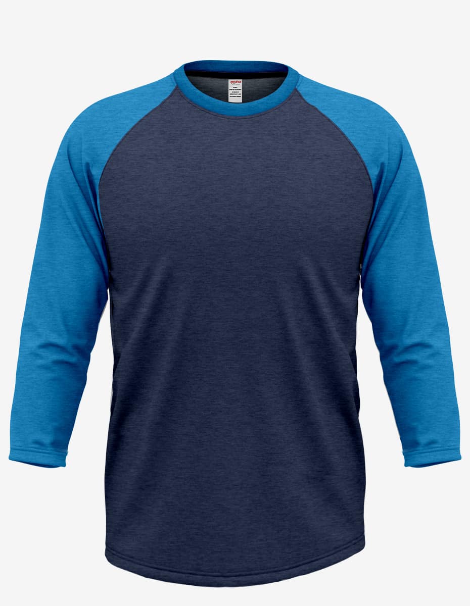 Three Quarter Sleeve Raglan Shirt