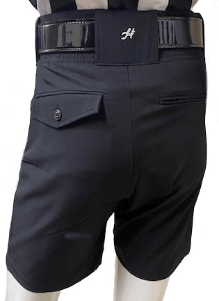 Lightweight Striped Football Officials Shorts