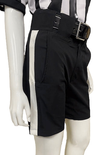 Lightweight Striped Football Officials Shorts