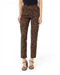 Krazy Larry P507 Ankle Pull on Pant - Brown Tiger