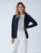 Midweight Fleece Zip Hoodie