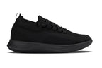 CALTO - QA060 - 2.4 Inches Taller (Black/Black Sole) - Lightweight Knitted Sneakers