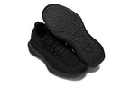 CALTO - QA060 - 2.4 Inches Taller (Black/Black Sole) - Lightweight Knitted Sneakers
