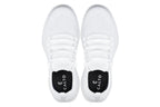 CALTO - QA061 - 2.4 Inches Taller (White/White Sole) - Lightweight Knitted Sneakers