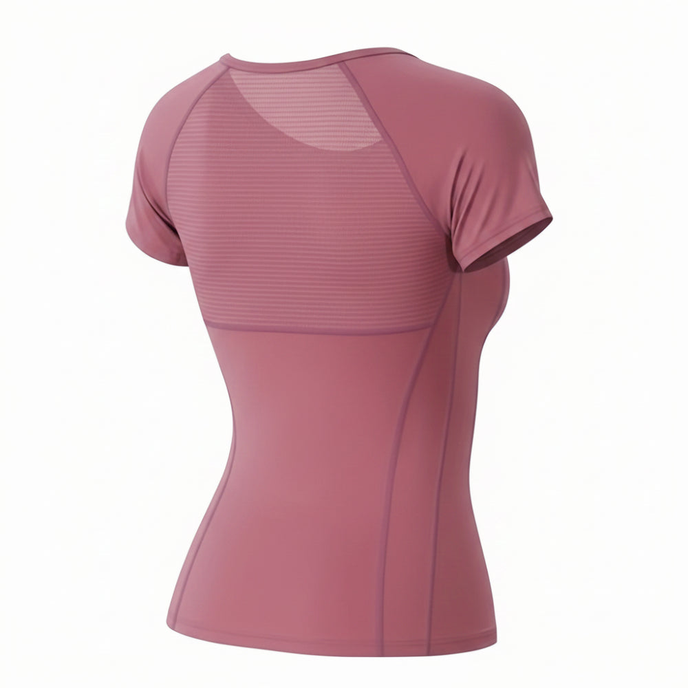 Breathable Fitness Back T-Shirt