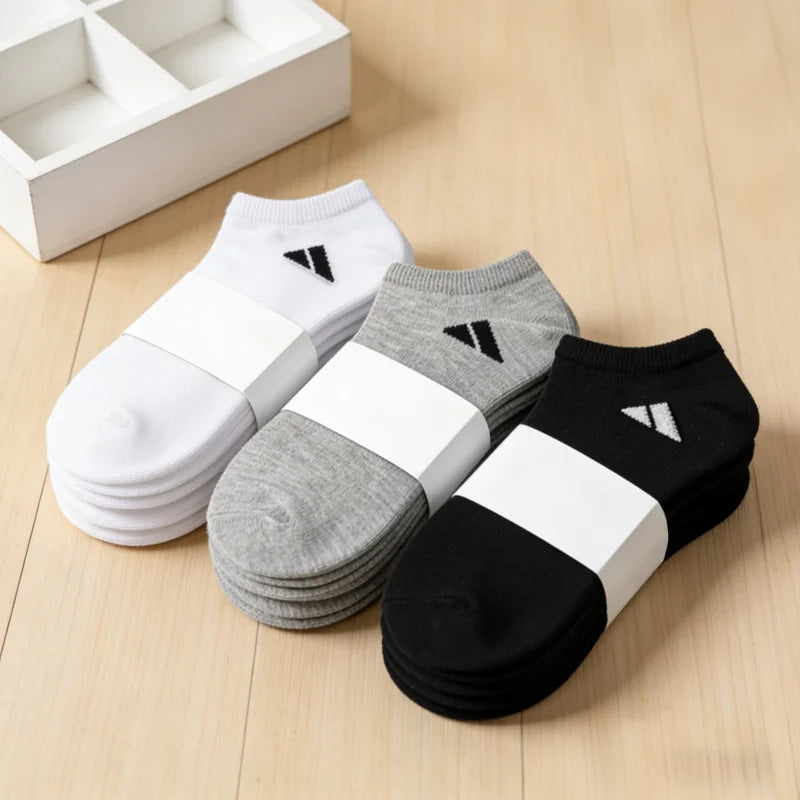 Three Pack Moisture Wicking Sports Socks