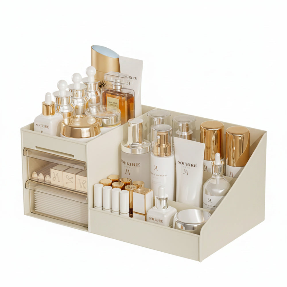 Transparent Drawer Makeup Organizer