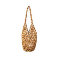 Women's Woven Bucket Shoulder Bag