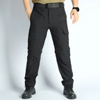 Men’s Hiking Pants: Convertible, Lightweight, Waterproof, Quick Dry, Outdoor, Fishing, Travel, Safari, Camping, Detachable.