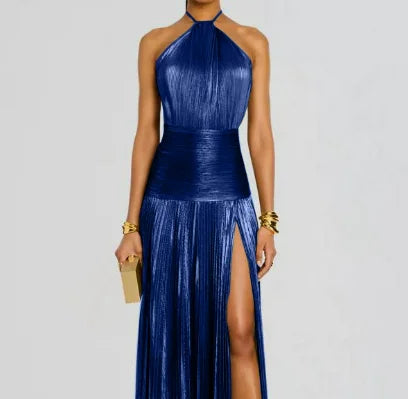 Elegant Mid-Calf A-Line Dress