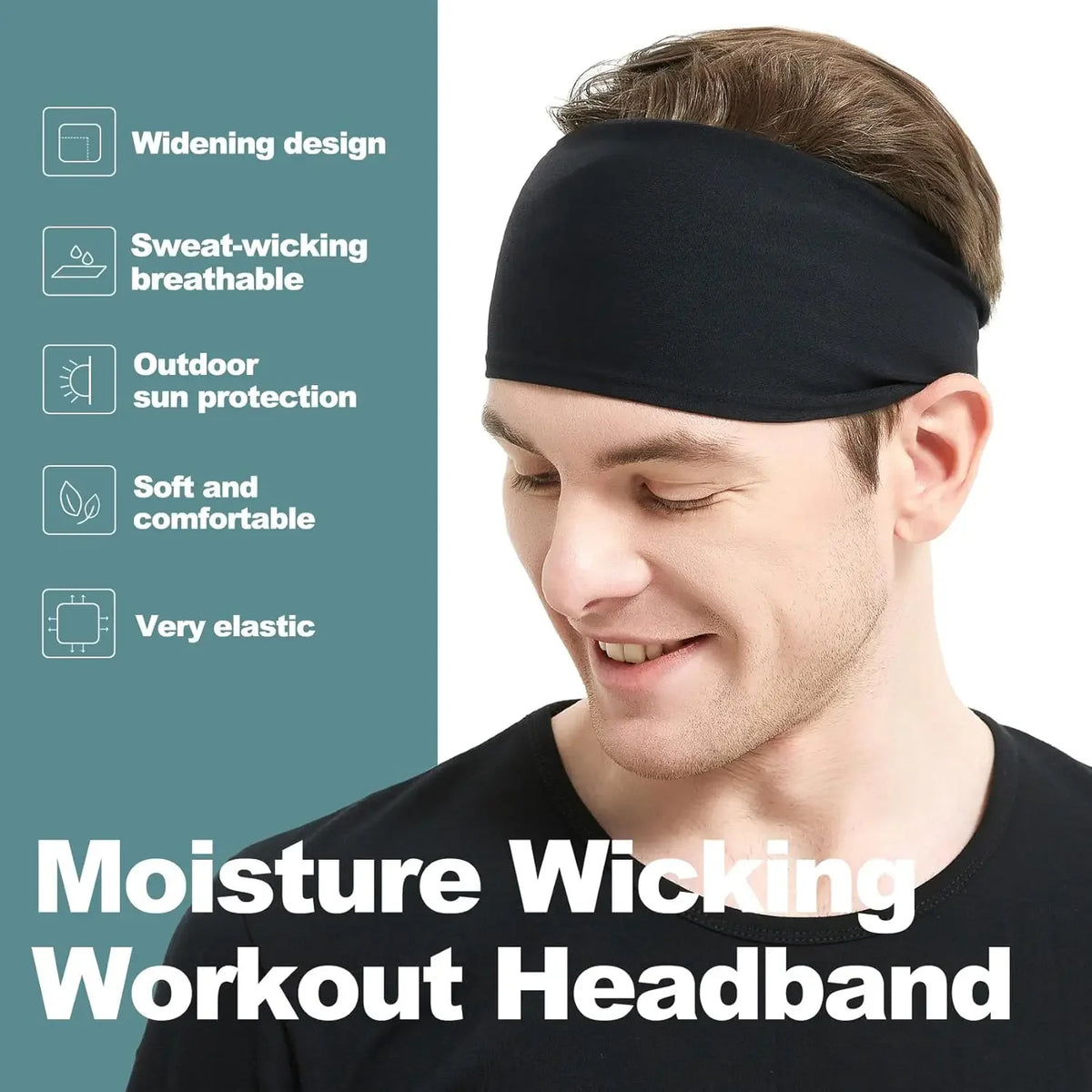 Moisture Wicking Sports Headband