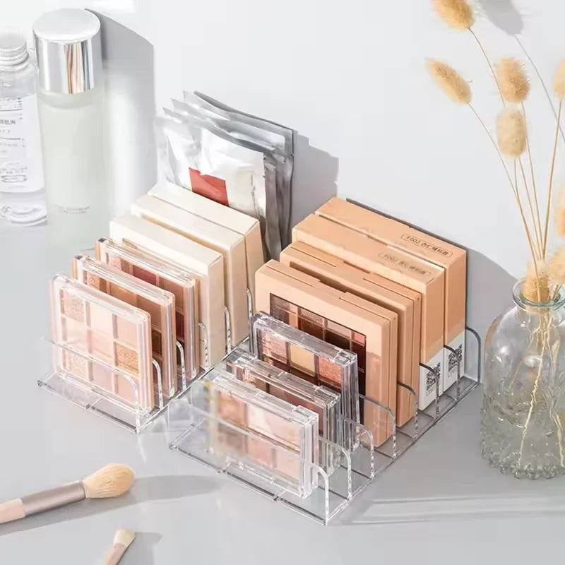 Clear 7 Compartment Makeup Organizer
