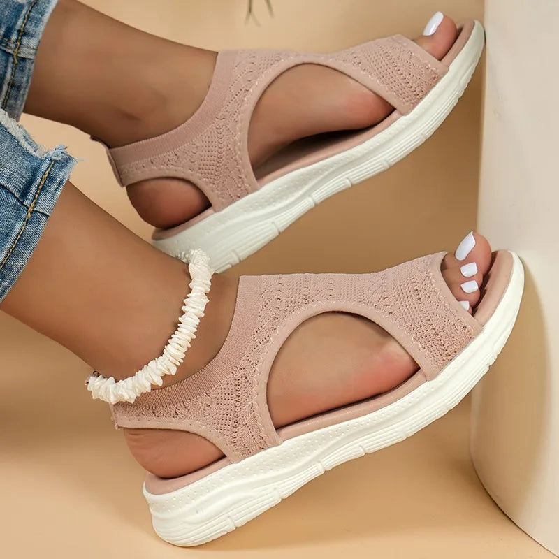 Women's Mesh Wedge Sandals