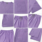 Women's Medical Scrub Uniform Set