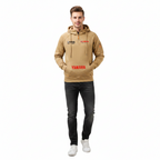 2026 Yamaha Autumn and Winter Vintage Heavy-Duty Men’s Fleece Hooded Sweater