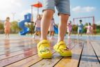Summer Sandals, Girls, Kids, Baby Boys, Cartoon Sandals, Flat Heel, Soft Slippers, Garden Shoes