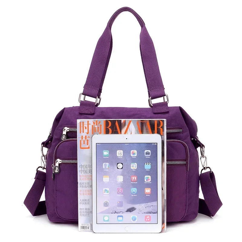Women's Large Nylon Tote Bag