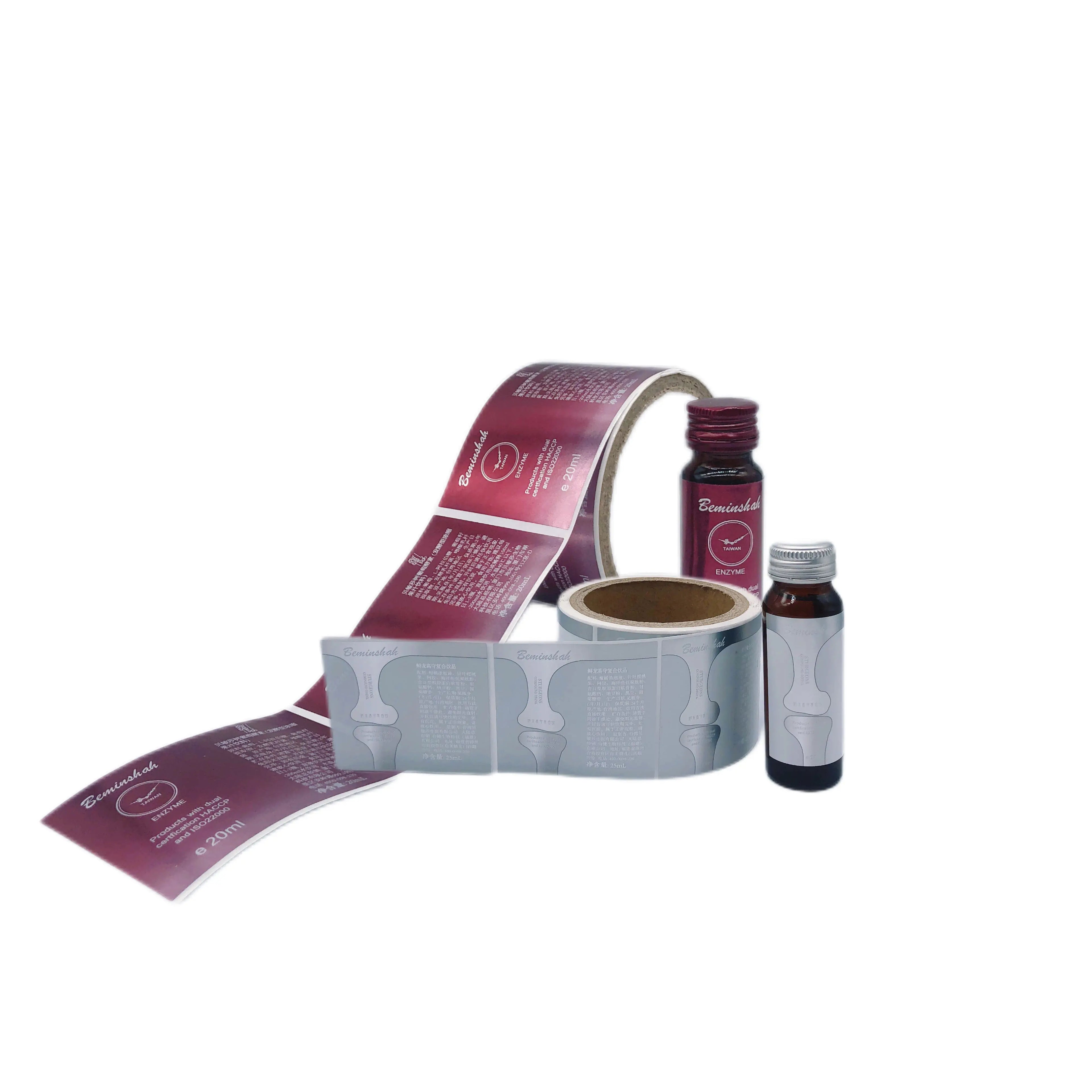 Custom Waterproof Cosmetic Product Labels