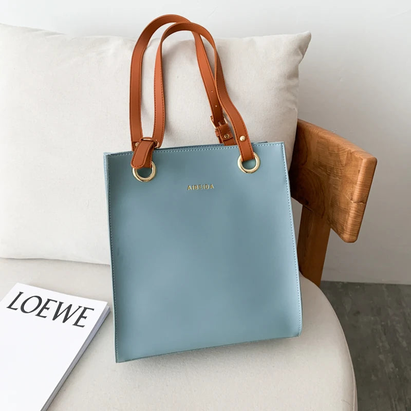 Women's Soft Leather Tote Bag
