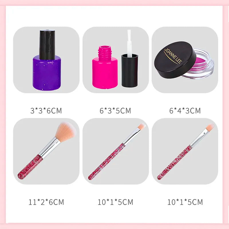 Kids Pretend Makeup Toy Set