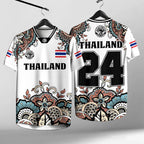 Men And Women Elephant Thailand 3D Printed Round Neck Short Sleeve Summer Street T-shirt Men's High Quality Oversized Breathable