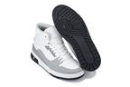 CALTO - S4751 - 3 Inches Taller (White/Grey) - High Top Sneakers