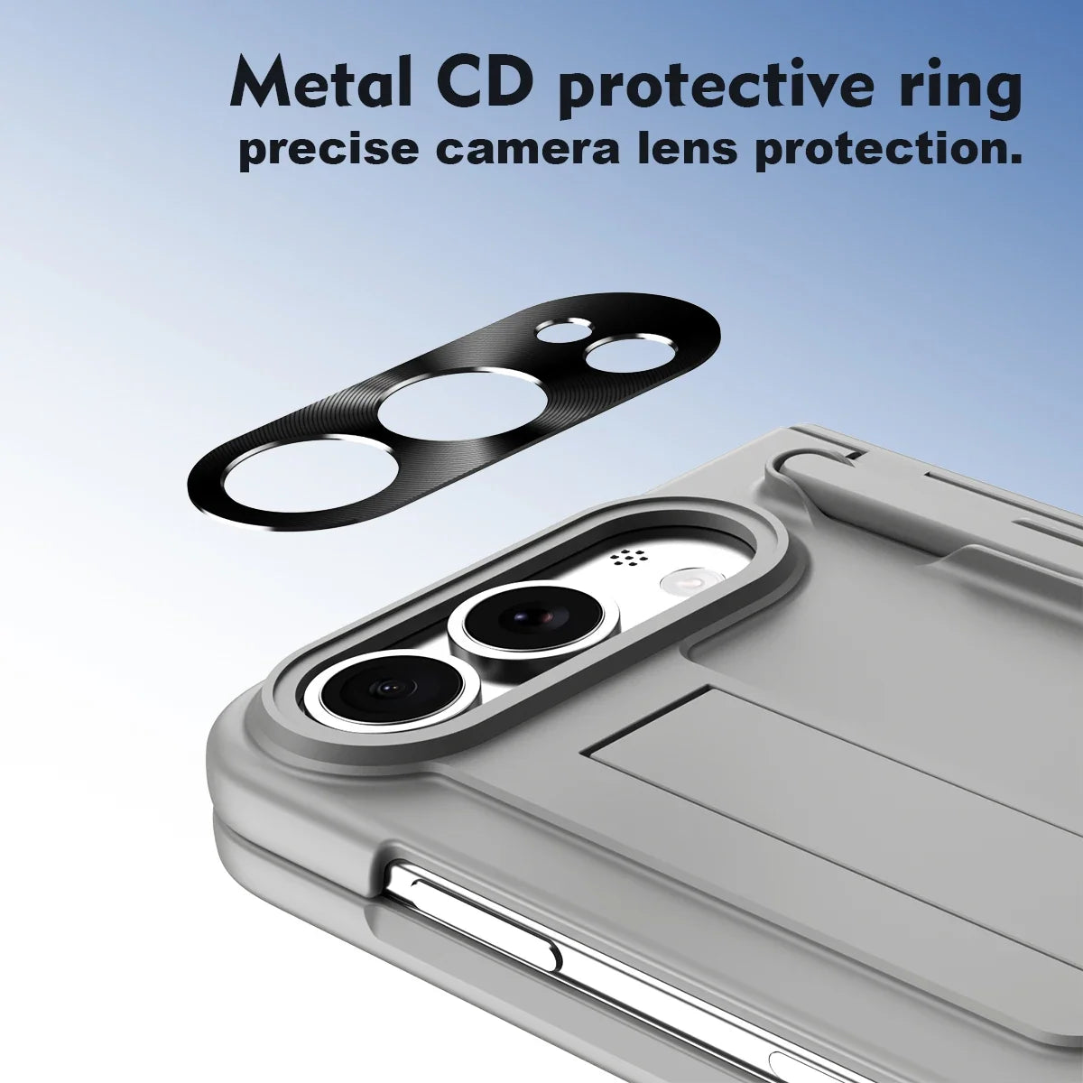 iPhone Duo Fold Bracket Phone Case With S Pen Hinge Protection Flim Glass Screen